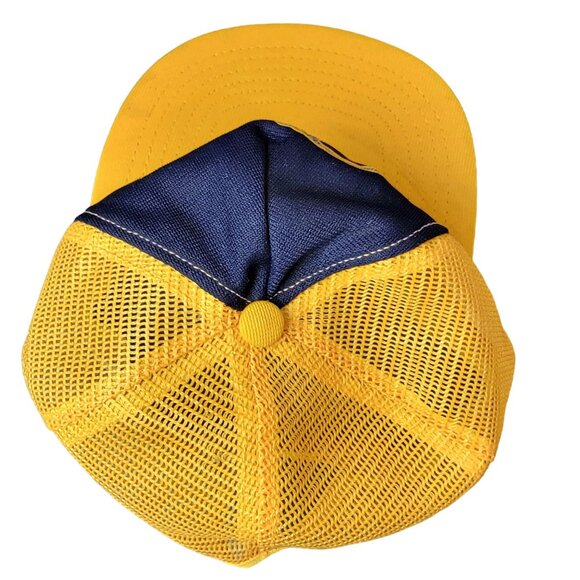 Vintage 80s E.T. Cap Men Accessories Trucker Hat ET Extraterrestrial Movie Blue - Picture 10 of 14